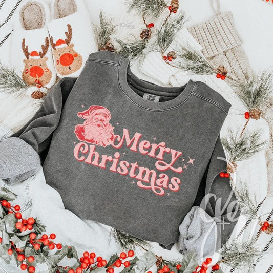 Pink Santa - Merry Christmas