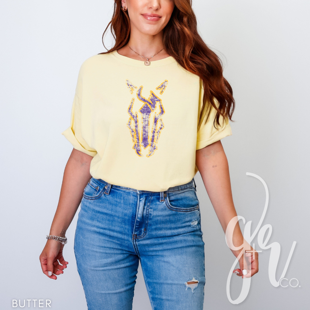 Distressed Bronco (Tees+Sweatshirts)