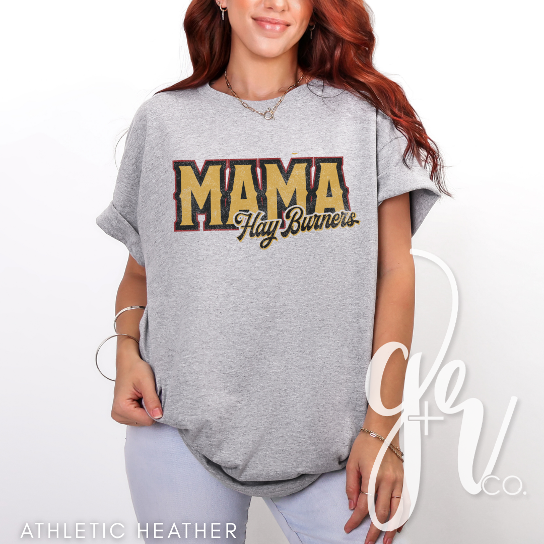 Hay Burners Custom Name (Tees+Sweatshirts)