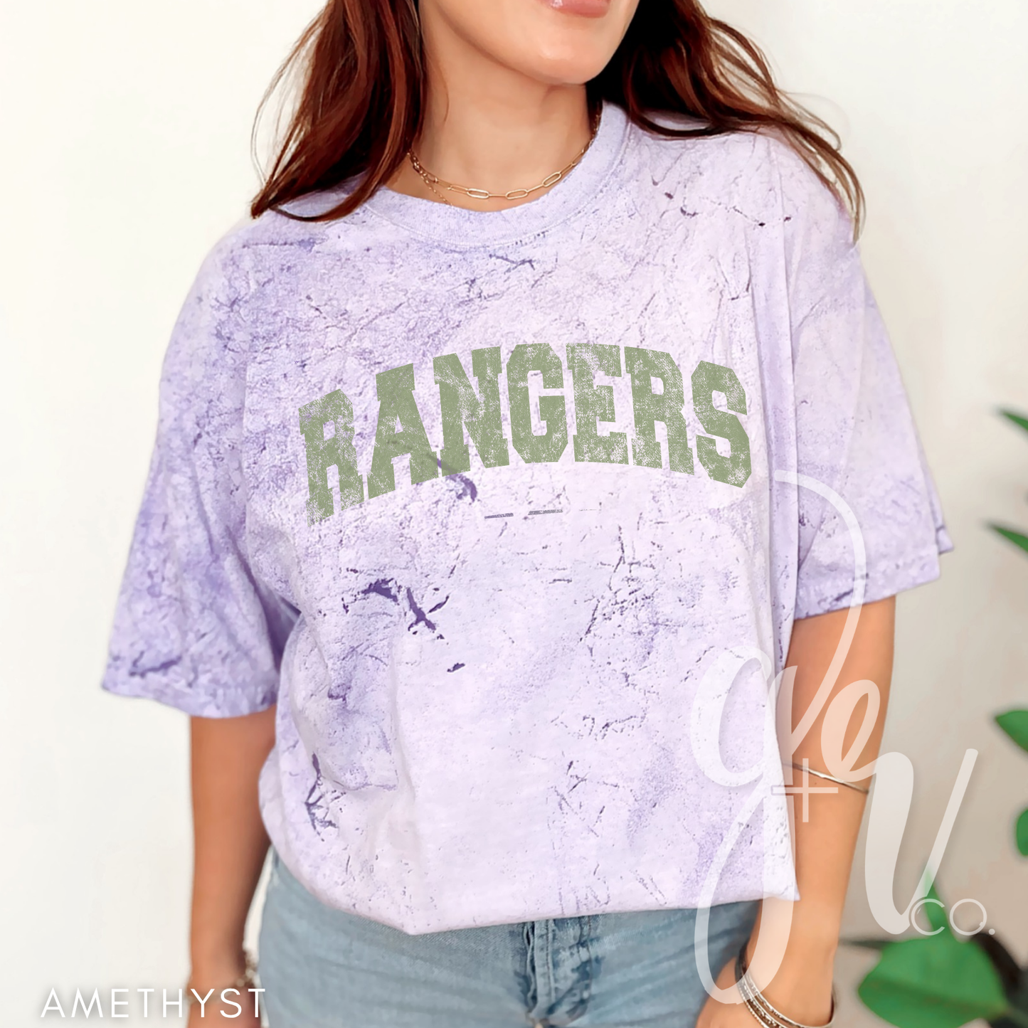 Distressed Varsity Rangers (Tees+Sweatshirts)