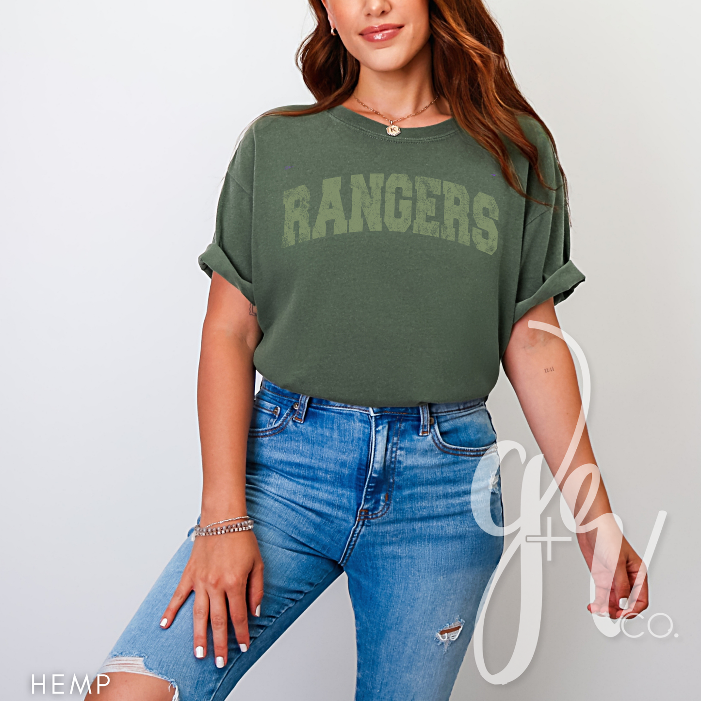 Distressed Varsity Rangers (Tees+Sweatshirts)
