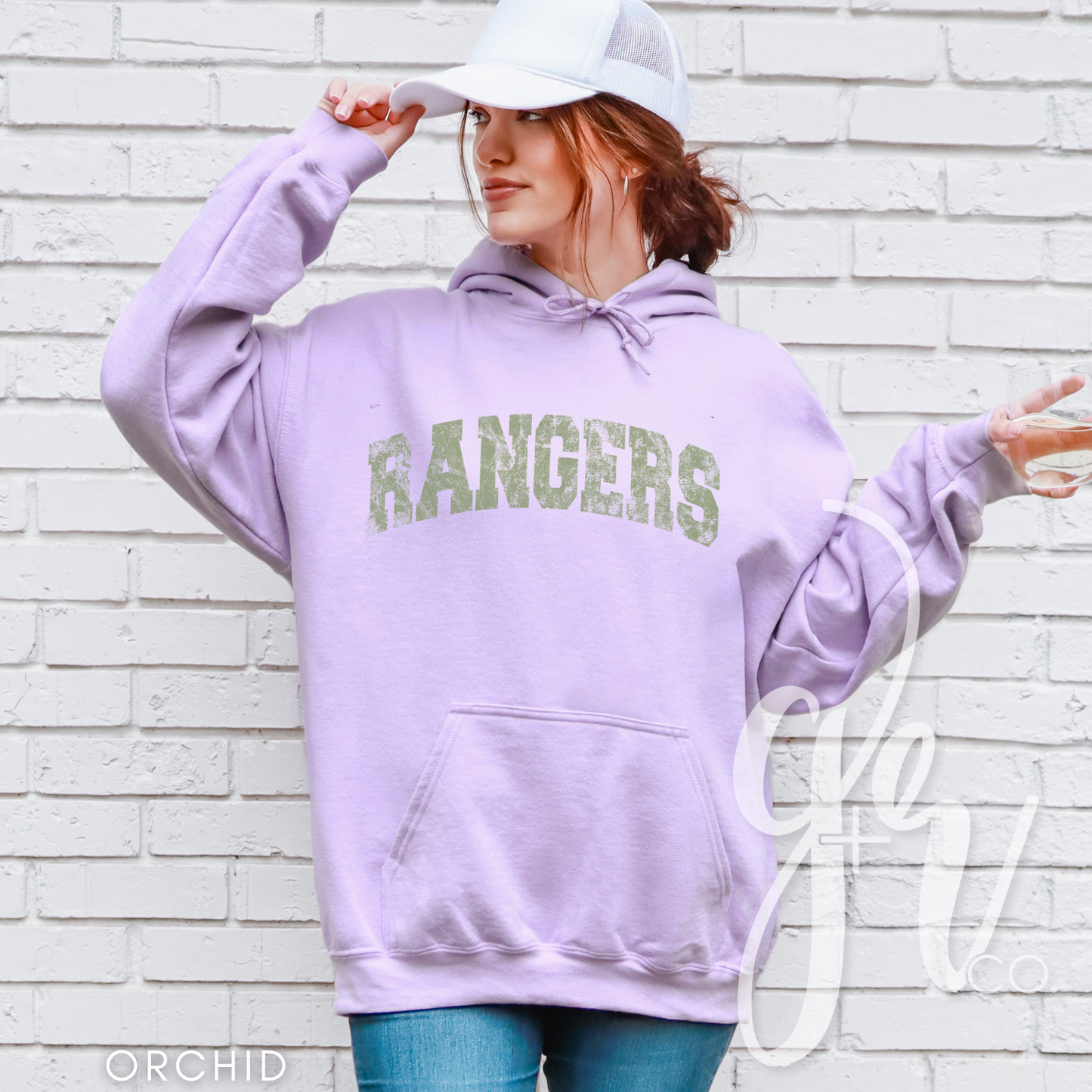 Distressed Varsity Rangers (Tees+Sweatshirts)