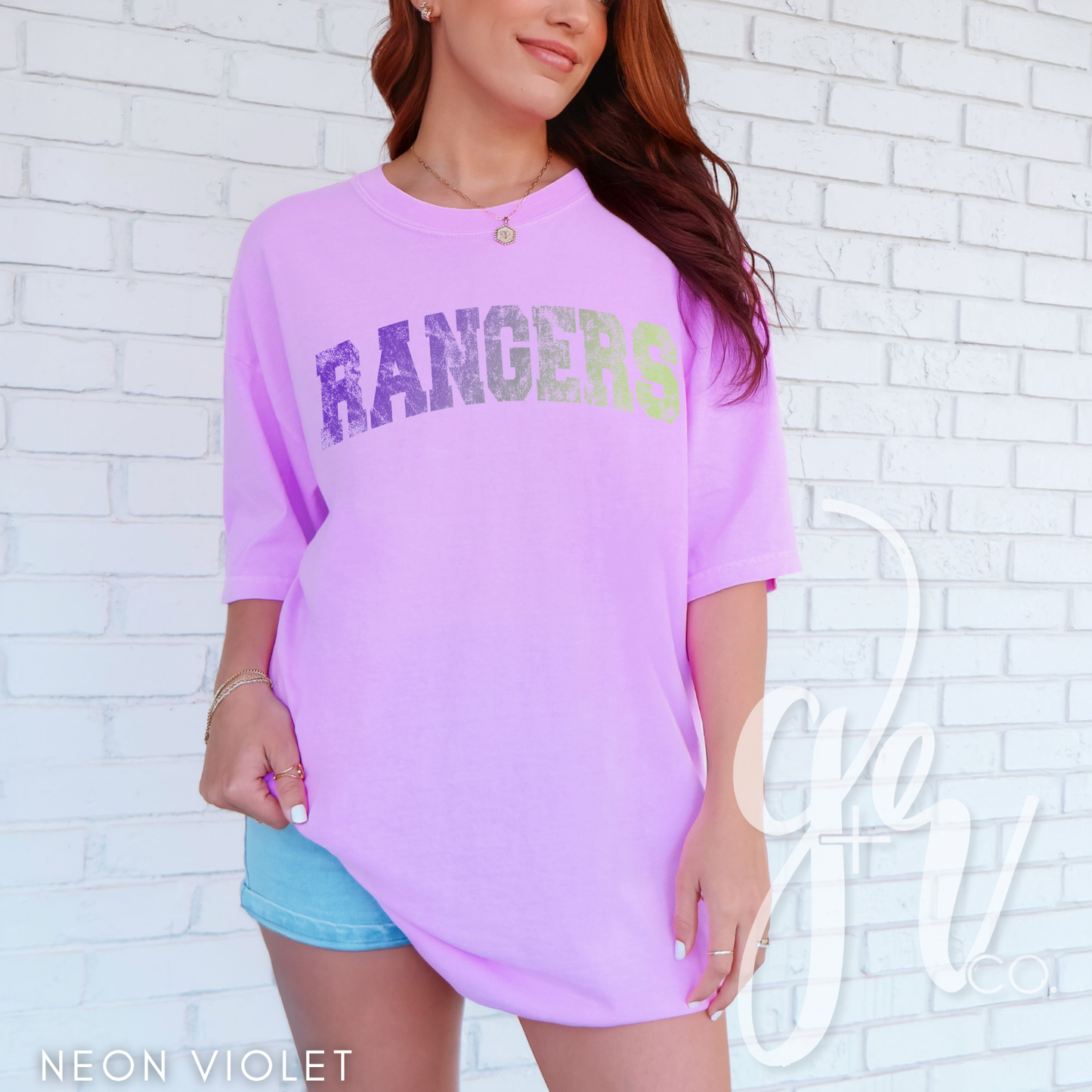Distressed Varsity Rangers (Tees+Sweatshirts)
