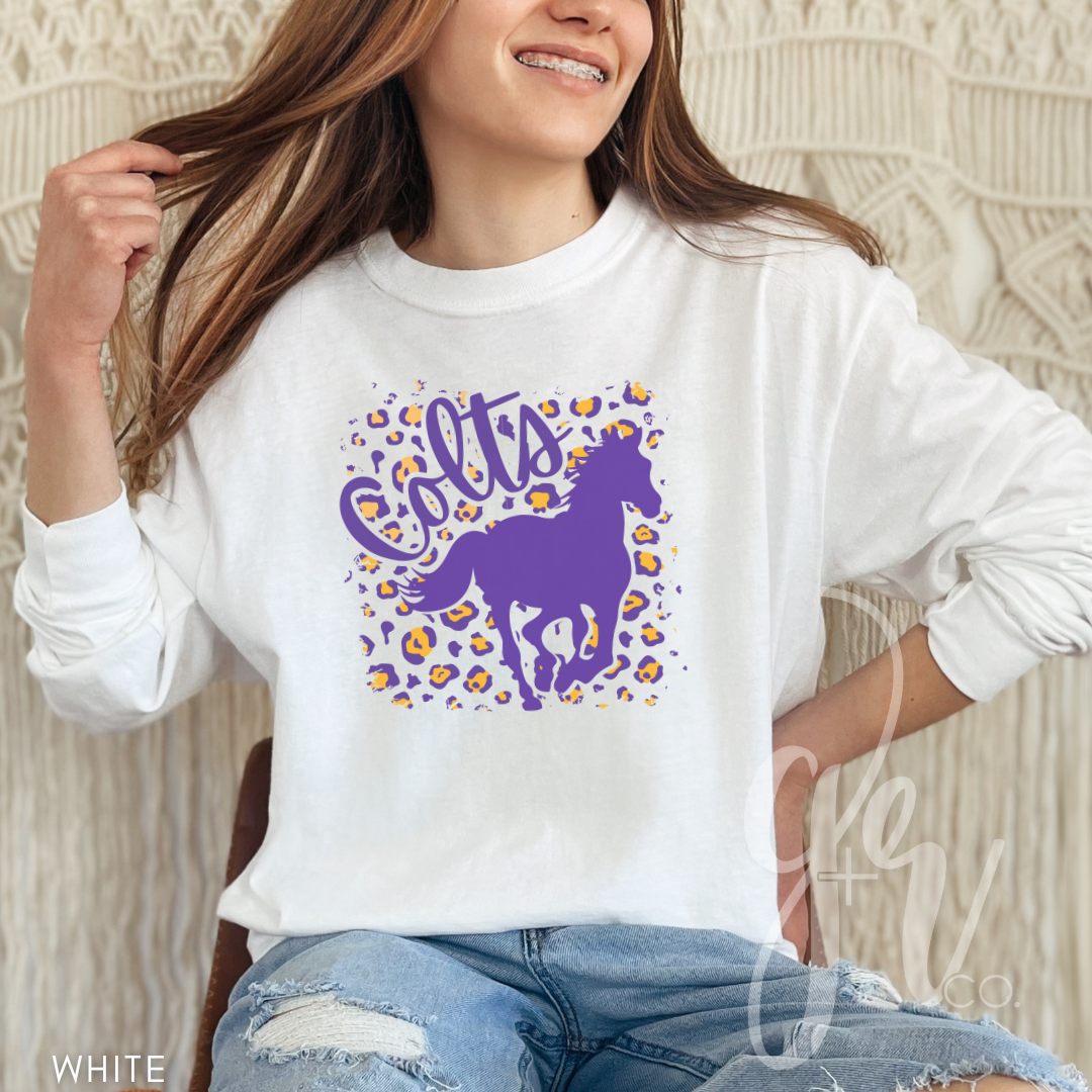 Leopard Colts (Tees+Sweatshirts)