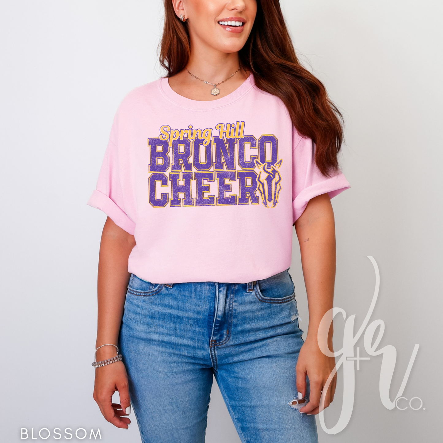Bronco Cheer Varsity (Tees+Sweatshirts)