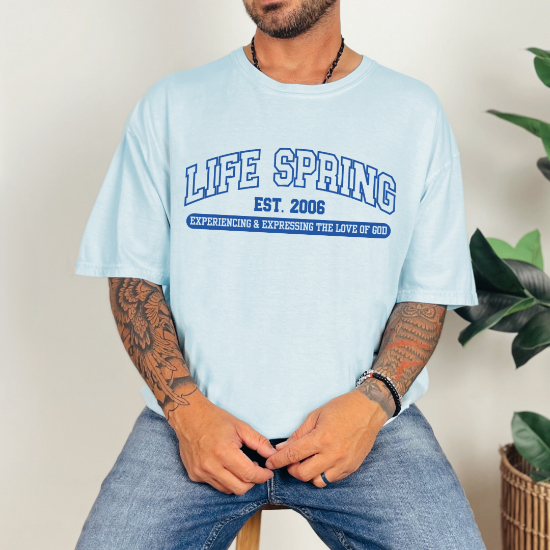 Life Spring Varsity Tees (Short Sleeve+Long Sleeve+Sweatshirts Available)
