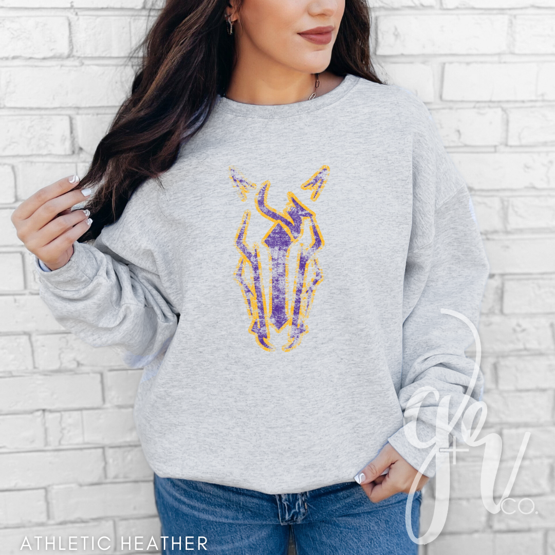 Distressed Bronco (Tees+Sweatshirts)