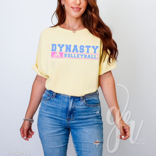 Dynasty Varsity Block — Spirit Wear (Tees+Sweatshirts)