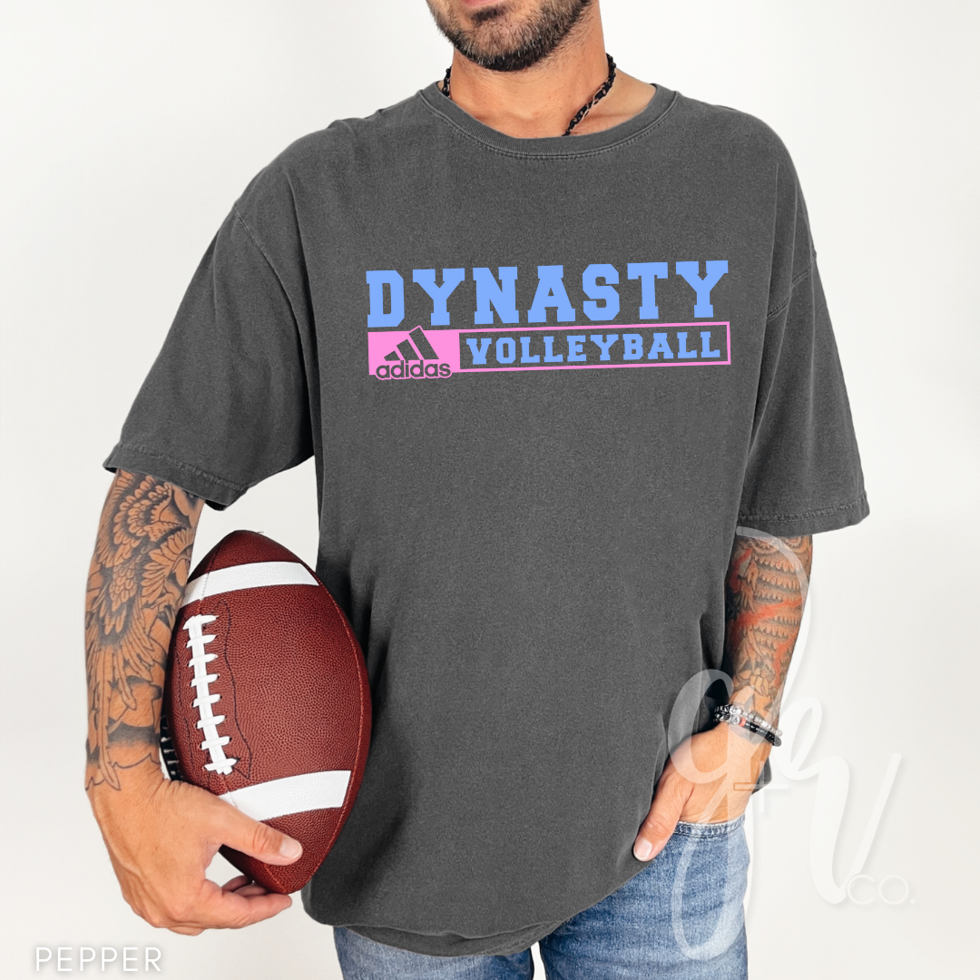 Dynasty Varsity Block — Spirit Wear (Tees+Sweatshirts)