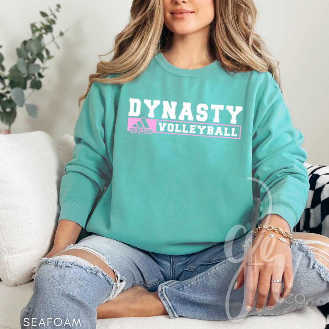 Dynasty Varsity Block — Spirit Wear (Tees+Sweatshirts)