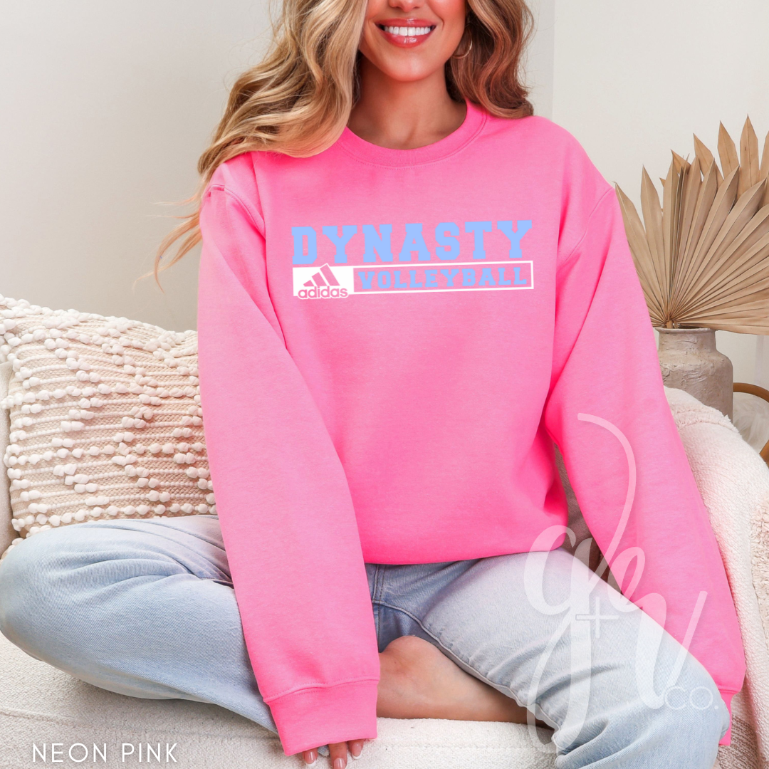 Dynasty Varsity Block — Spirit Wear (Tees+Sweatshirts)