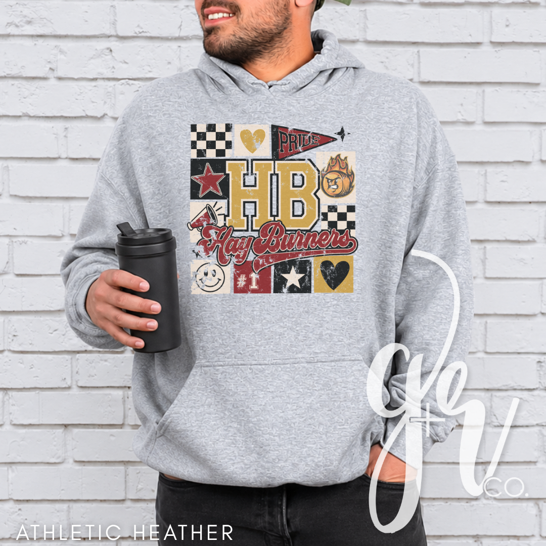 Hay Burners Block Party (Tees+Sweatshirts)