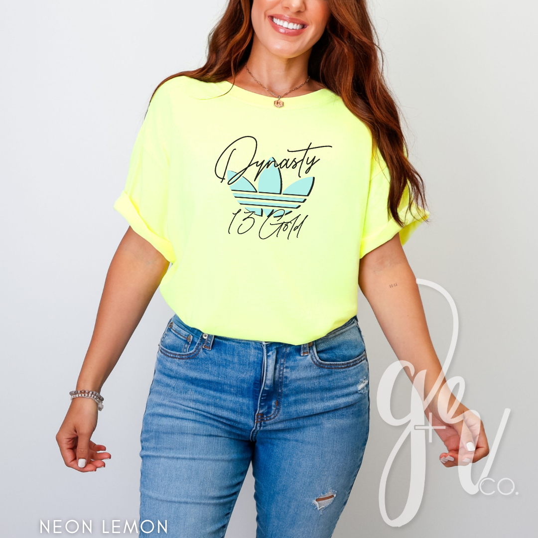 Dynasty 13 Gold — Spirit Wear (Tees+Sweatshirts)
