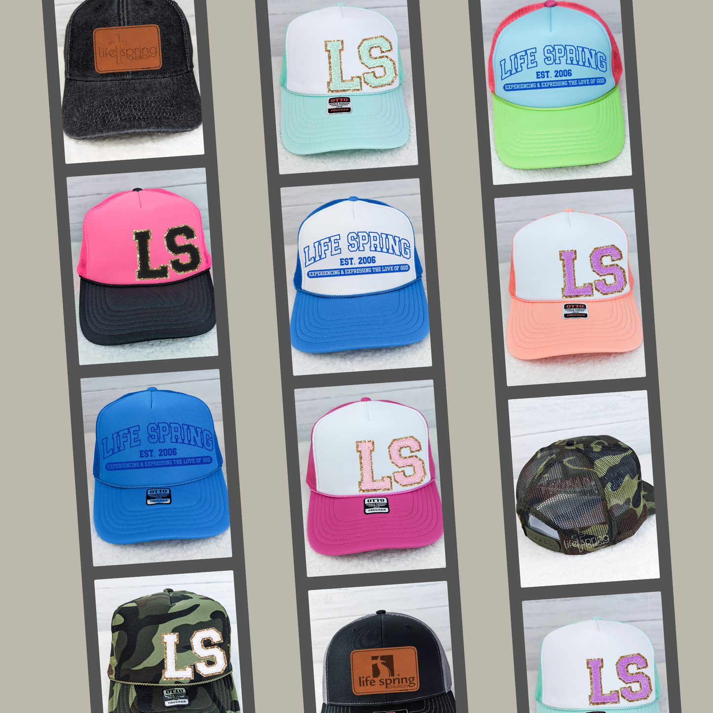 Life Spring Hats (Multiples Styles+Colors)