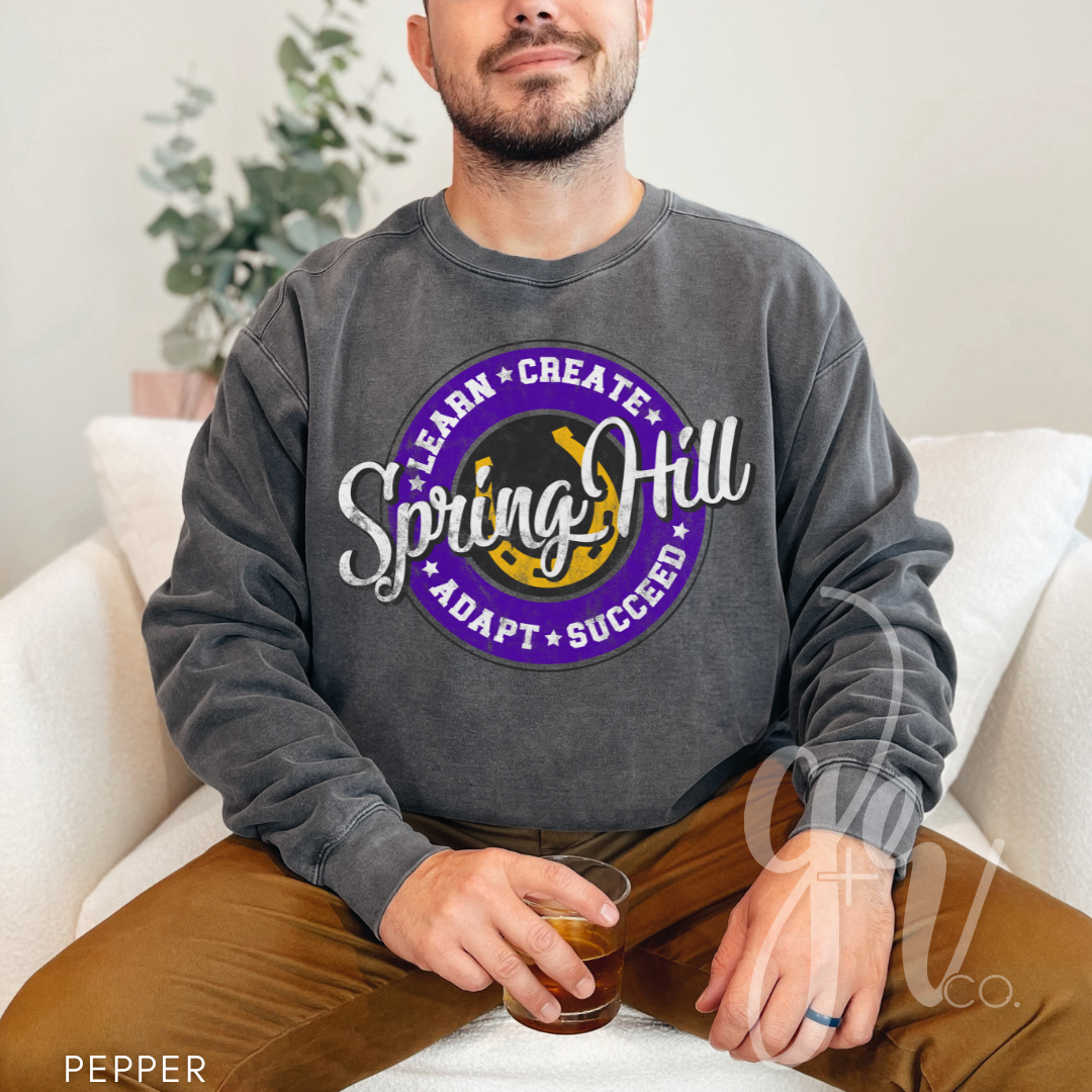Learn Create Adapt Succeed (Tees+Sweatshirts)