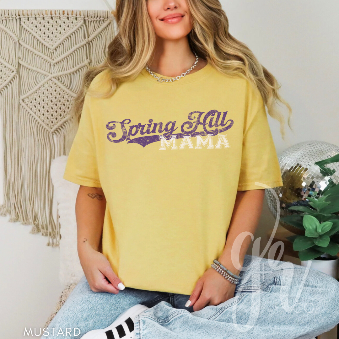 SH Custom Name Baseball Script (Tees+Sweatshirts)