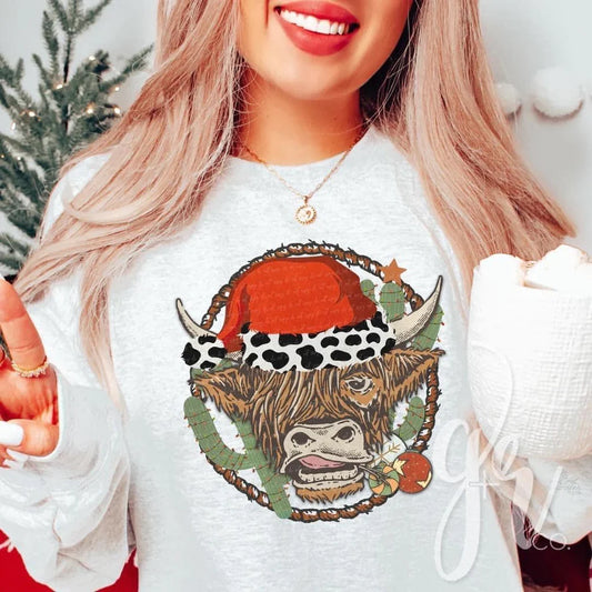 Santa Hat Heifer