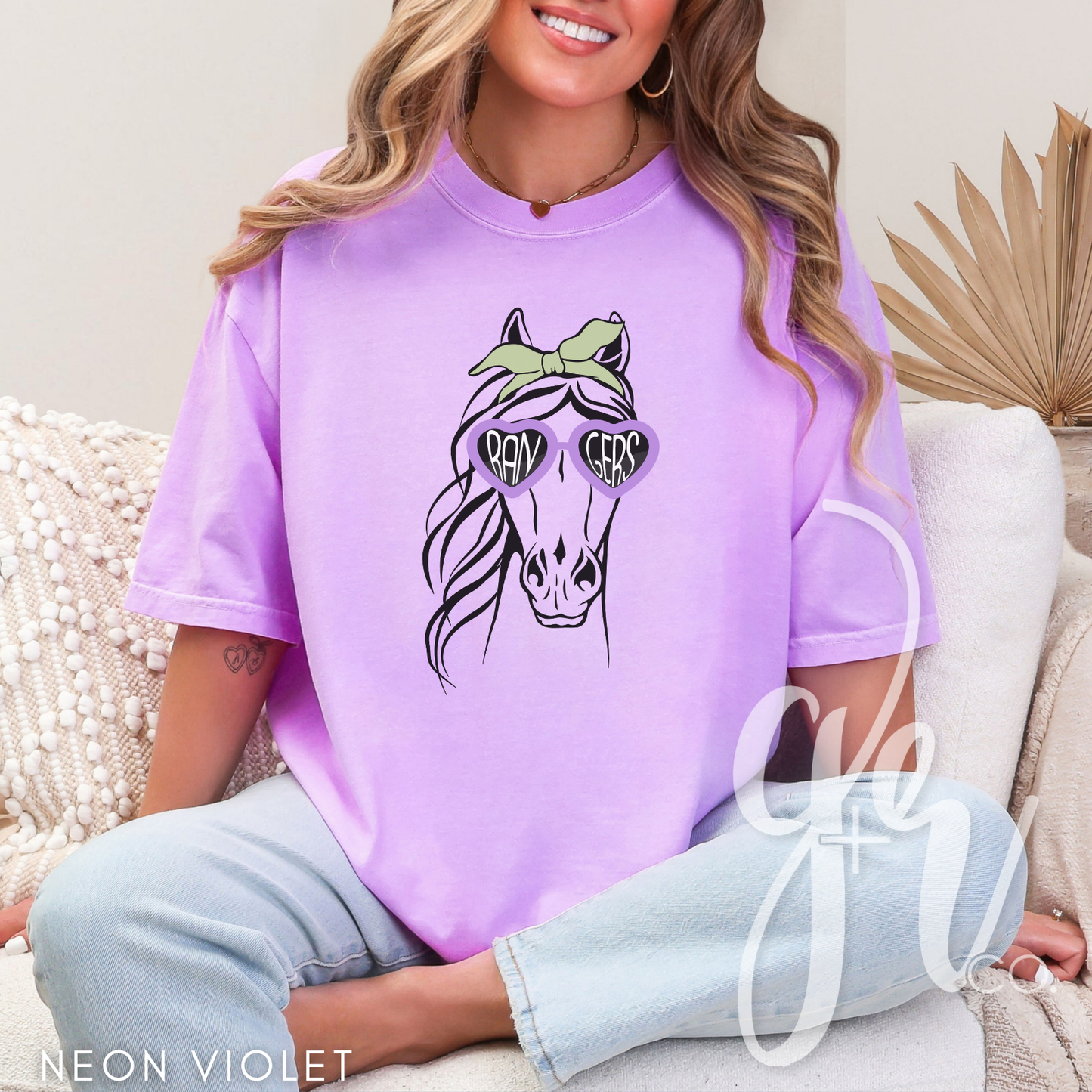 Ranger Preppy Mascot (Tees+Sweatshirts)