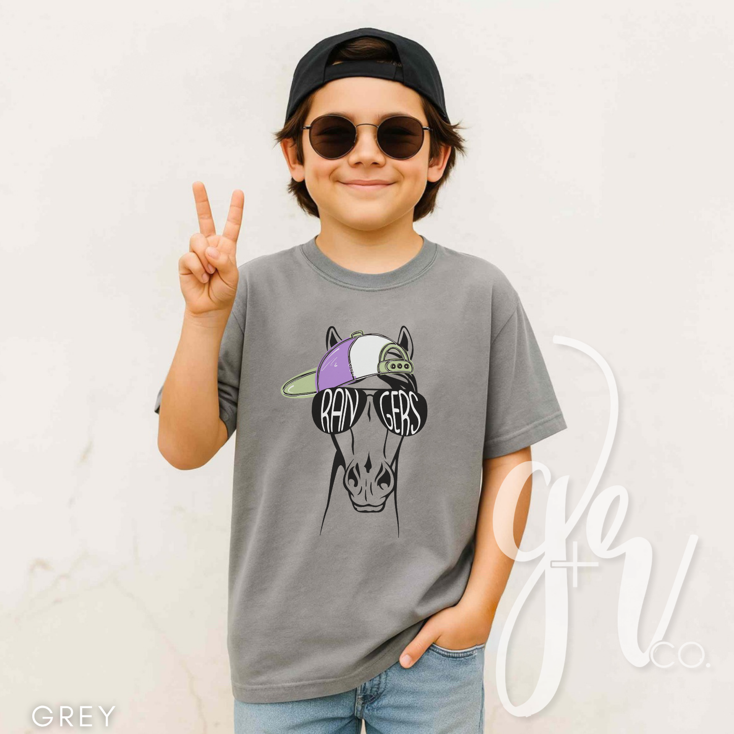 Ranger Preppy Mascot (Tees+Sweatshirts)