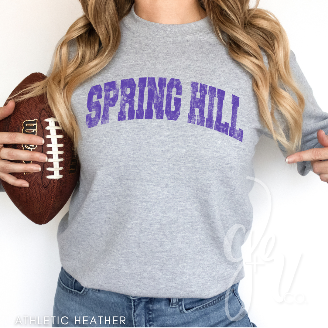 NEW! Spring Hill Varsity (Tees+Sweatshirts)