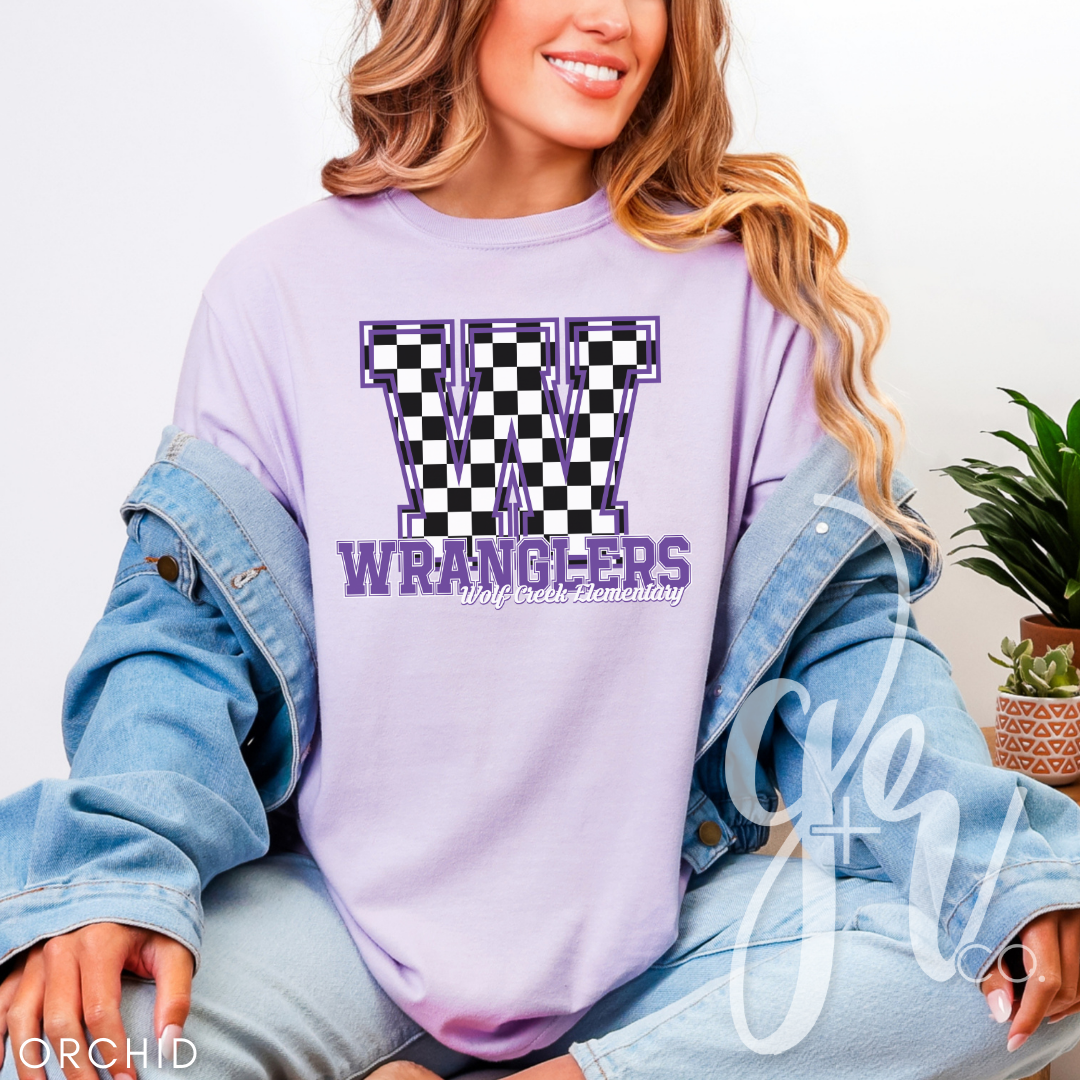 Check Wranglers (Tees+Sweatshirts)