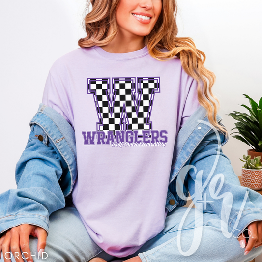Check Wranglers (Tees+Sweatshirts)