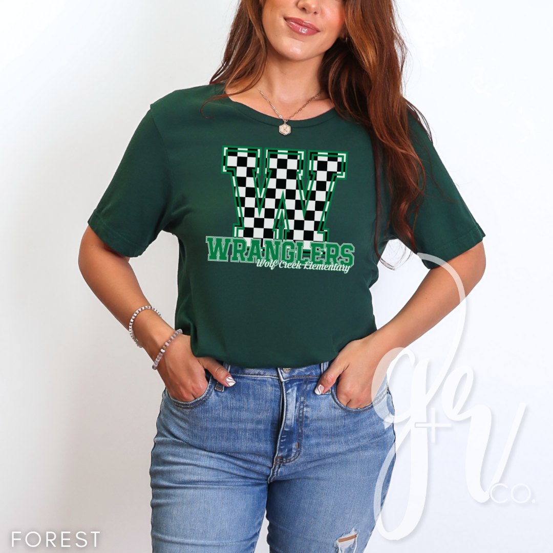 Check Wranglers (Tees+Sweatshirts)