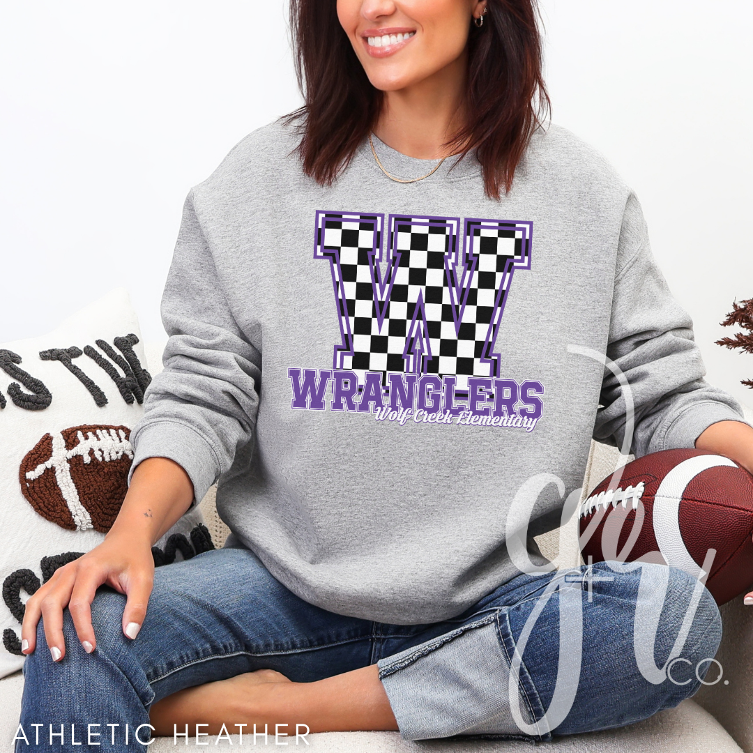 Check Wranglers (Tees+Sweatshirts)