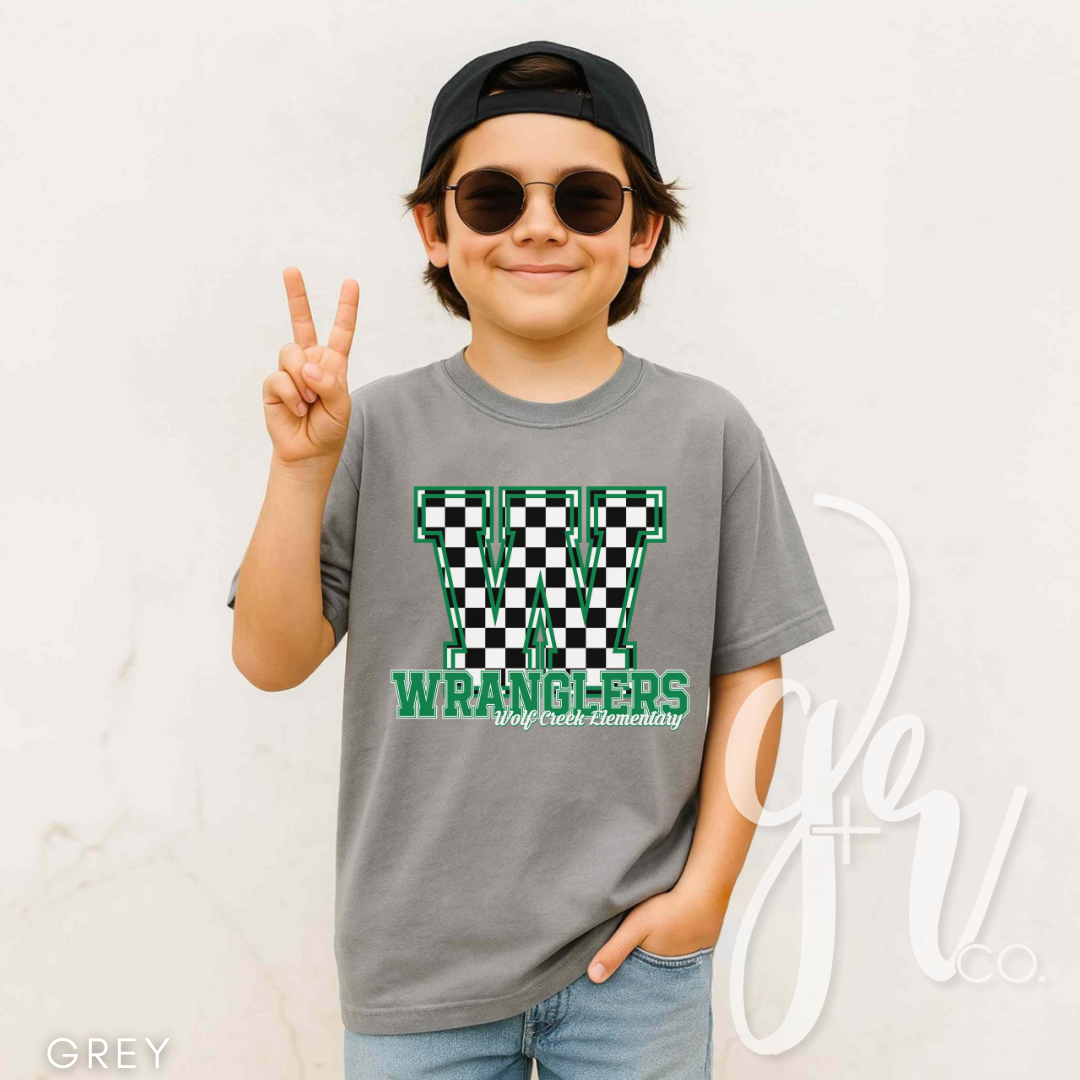 Check Wranglers (Tees+Sweatshirts)