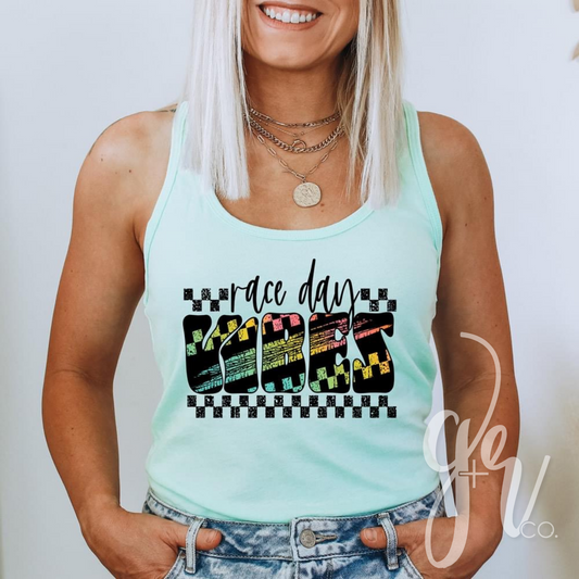 Race Day Vibes Rainbow