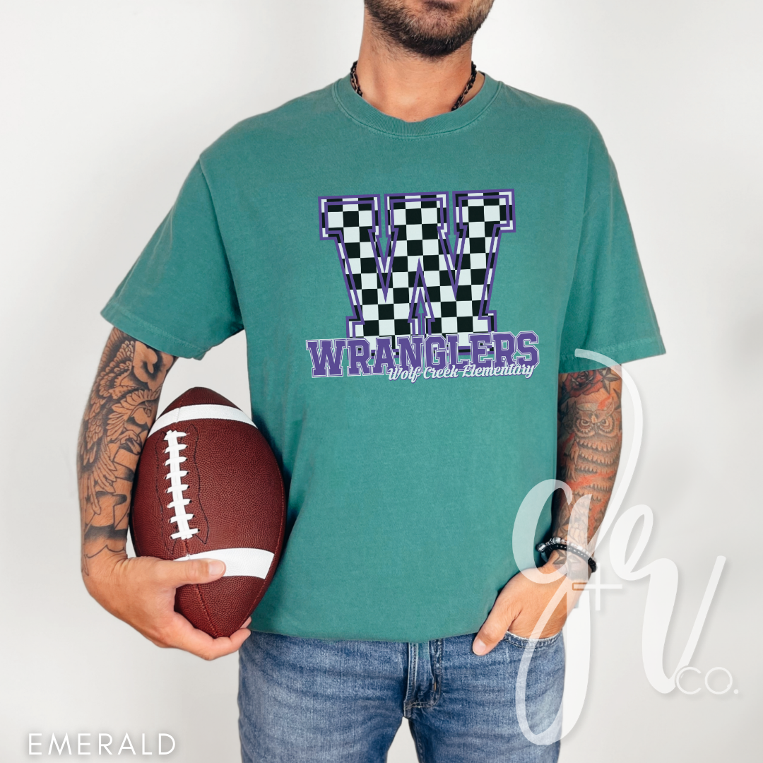 Check Wranglers (Tees+Sweatshirts)