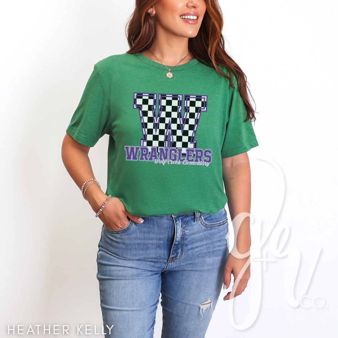 Check Wranglers (Tees+Sweatshirts)