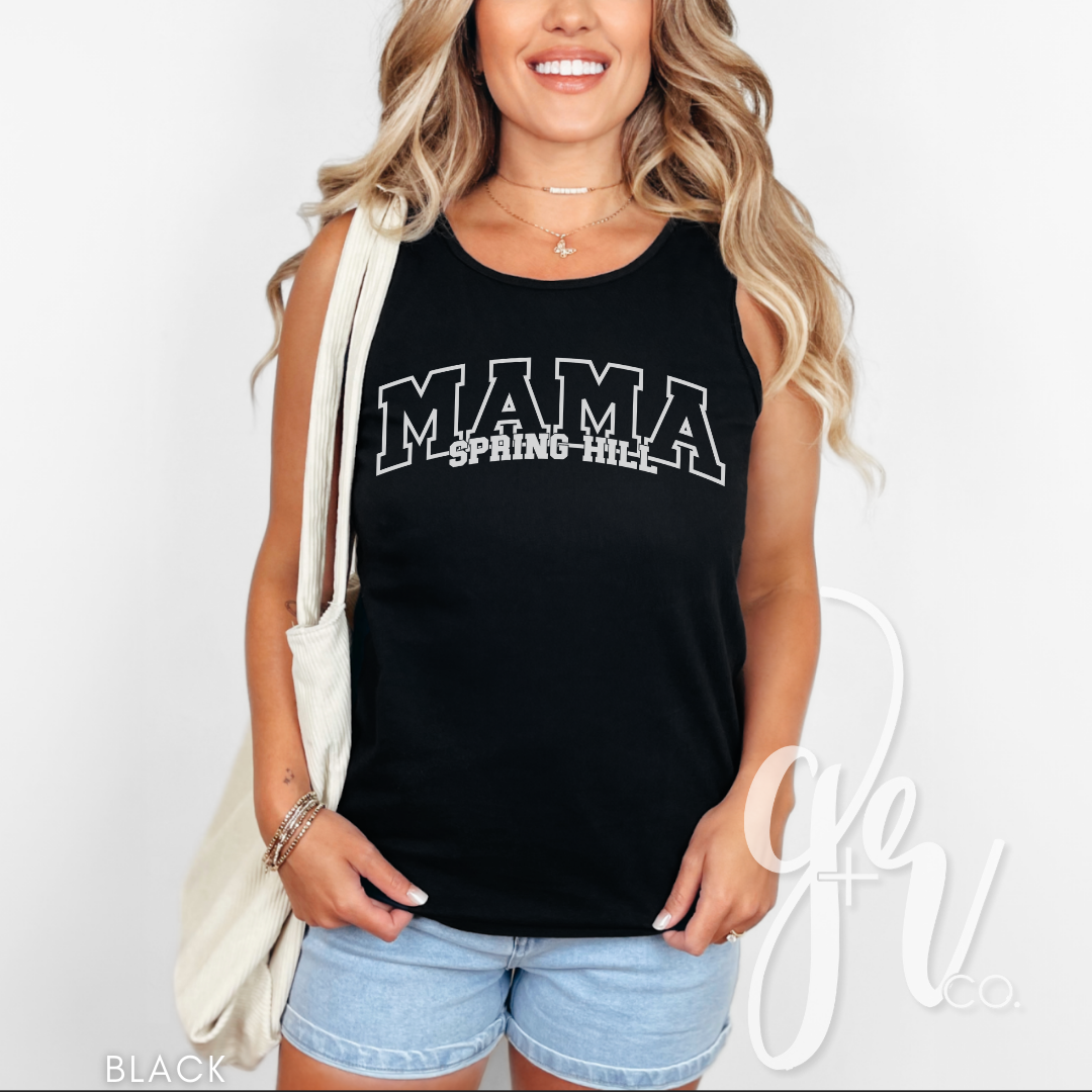 Custom Name Varsity (Tees+Sweatshirts)