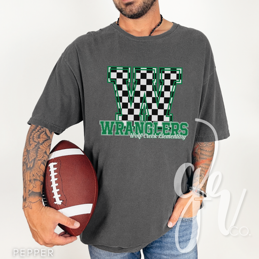 Check Wranglers (Tees+Sweatshirts)