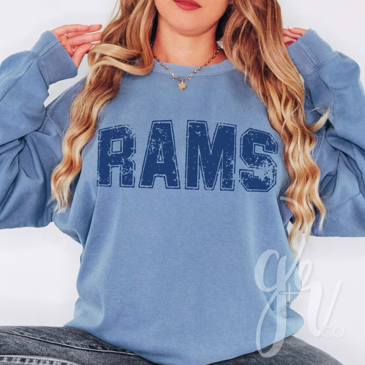 Sample School Spirit Distressed Mascots