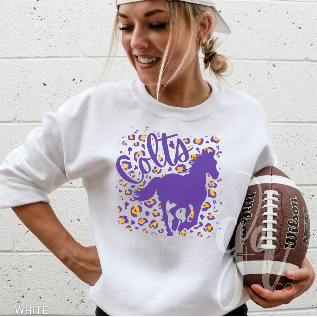Leopard Colts (Tees+Sweatshirts)