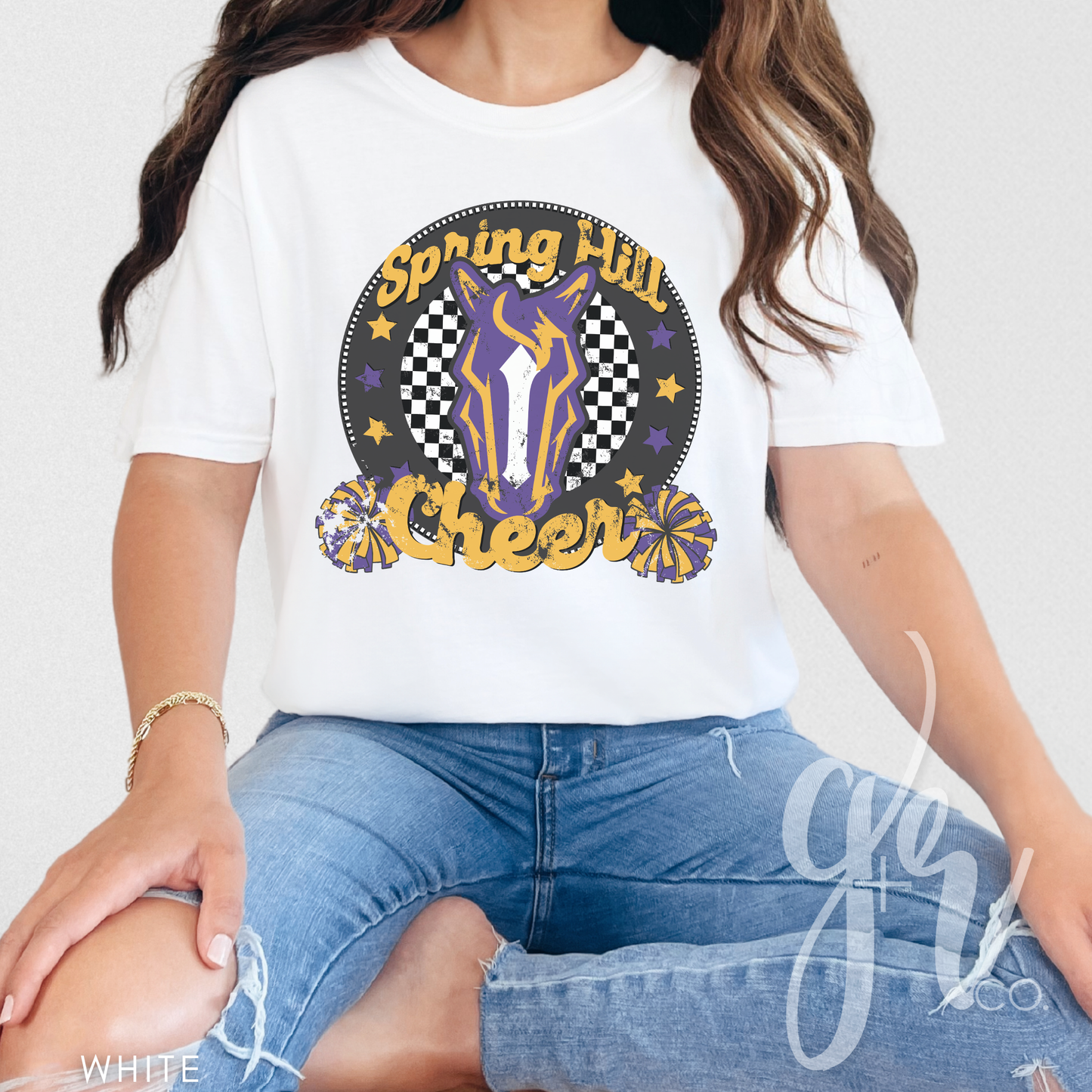 Bronco Cheer Badge (Tees+Sweatshirts)