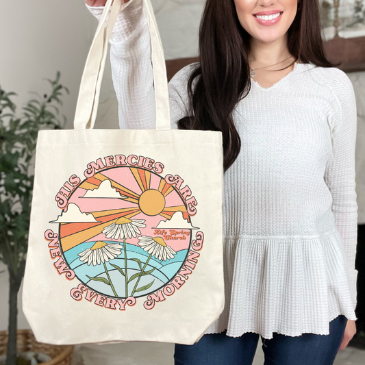Life Spring Canvas Tote Bag (Multiple Designs)