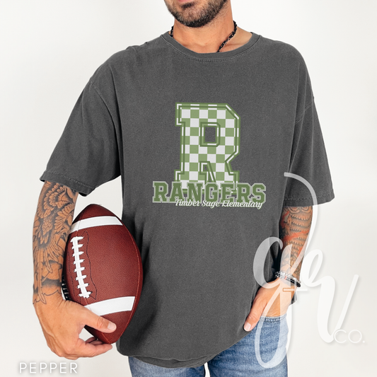 Check Rangers (Tees+Sweatshirts)