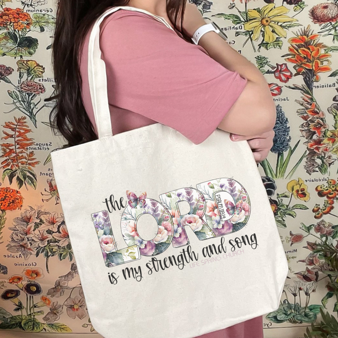 Life Spring Canvas Tote Bag (Multiple Designs)