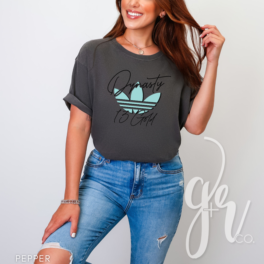Dynasty 13 Gold — Spirit Wear (Tees+Sweatshirts)