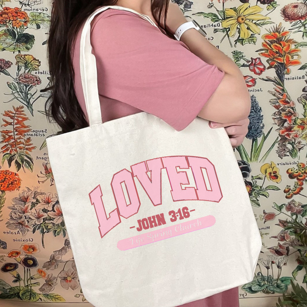 Life Spring Canvas Tote Bag (Multiple Designs)