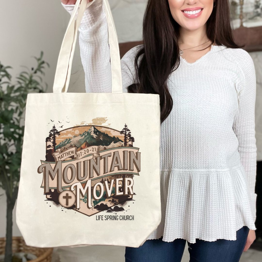 Life Spring Canvas Tote Bag (Multiple Designs)