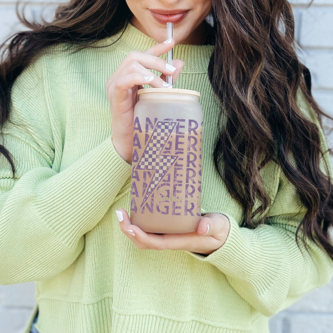 TSES Glass Sippers+Straws (Multiple Designs)