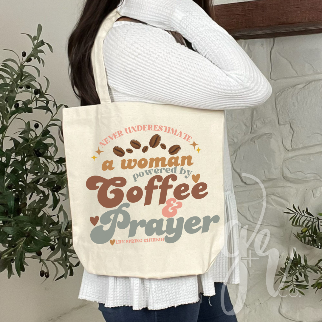 Life Spring Canvas Tote Bag (Multiple Designs)