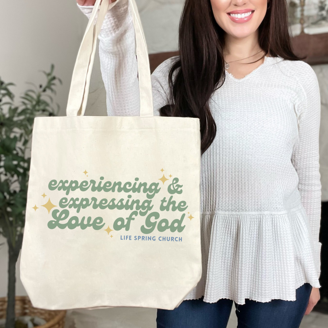 Life Spring Canvas Tote Bag (Multiple Designs)