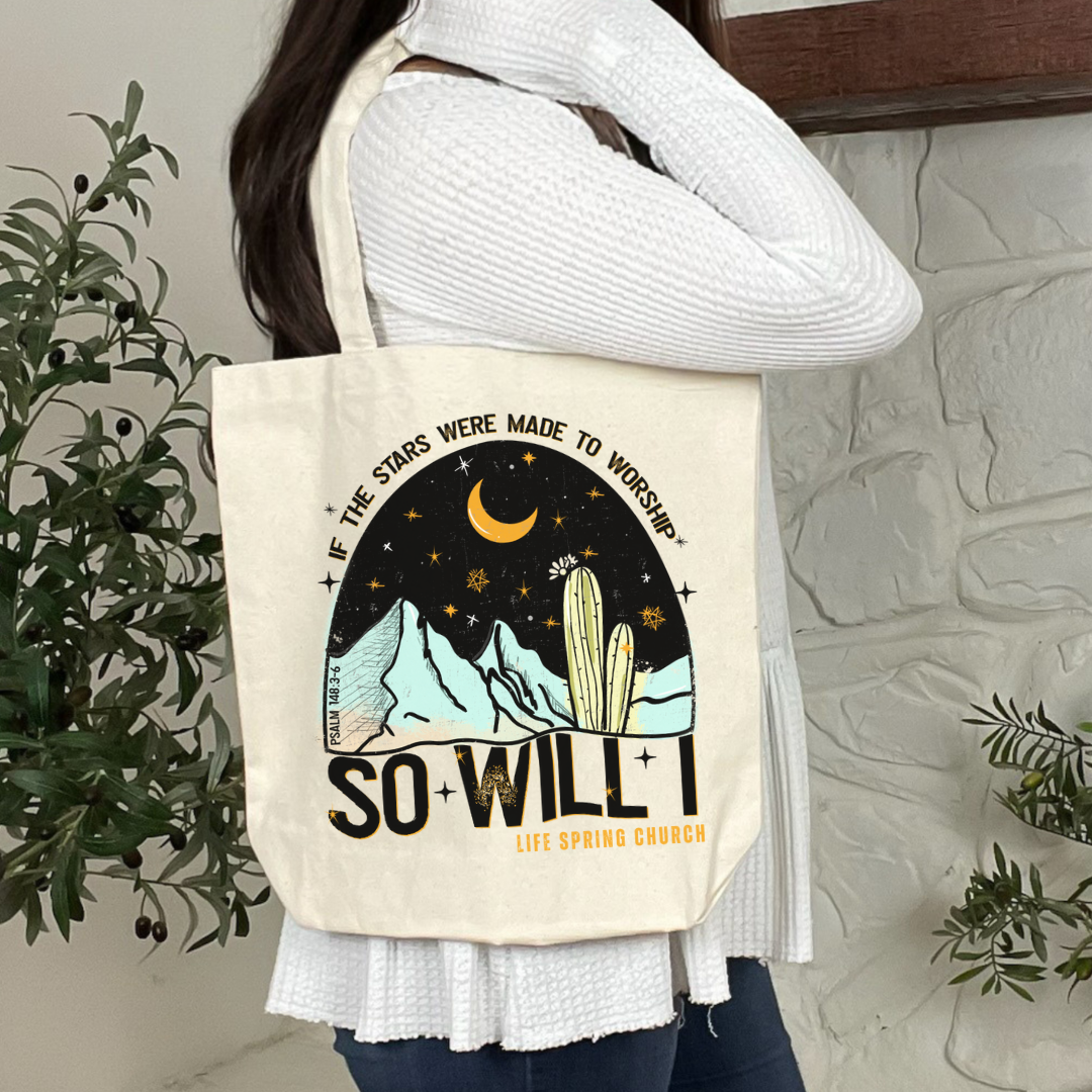 Life Spring Canvas Tote Bag (Multiple Designs)