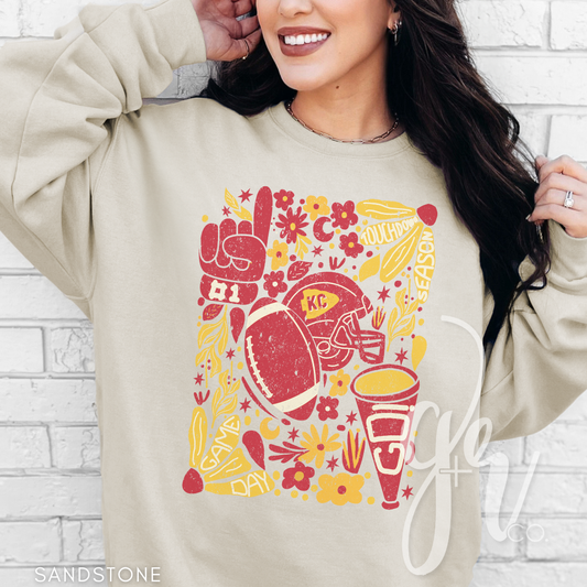 KC Abstract Football