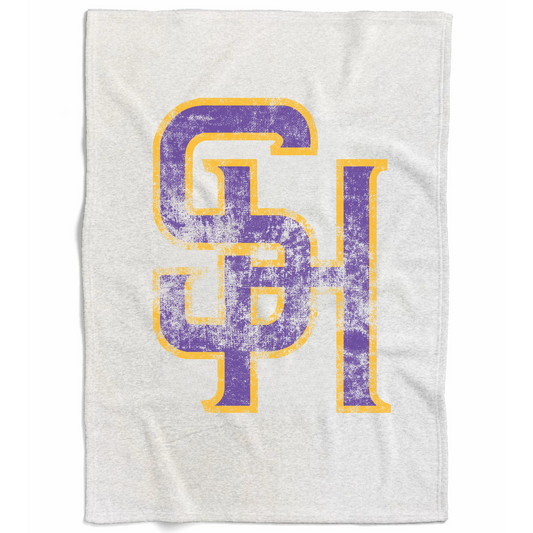 Sample School Spirit Sweatshirt Blankets