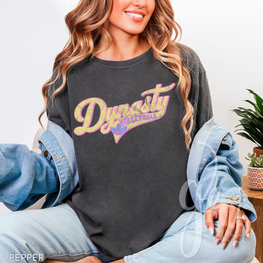 Dynasty Vintage Volley — Spirit Wear (Tees+Sweatshirts)